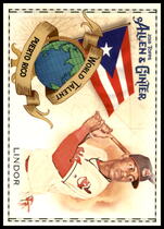 2018 Topps Allen & Ginter World Talent #WT-35 Francisco Lindor
