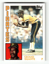 1984 Topps Base Set #122 Cecilio Guante