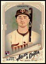 2018 Topps Allen & Ginter Hot Box #193 Zack Granite