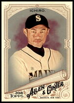 2018 Topps Allen & Ginter Hot Box #189 Ichiro