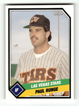 1989 CMC Las Vegas Stars #21 Paul Runge
