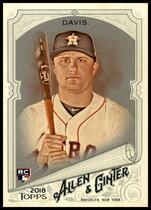 2018 Topps Allen & Ginter Hot Box #59 J.D. Davis