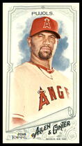 2018 Topps Allen & Ginter Mini A&G Logo Back #187 Albert Pujols