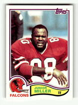 1982 Topps Base Set #288 Junior Miller