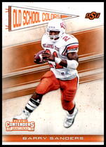 2018 Panini Contenders Draft Picks Old School Colors #3 Barry Sanders