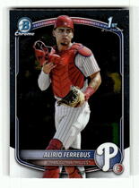 2025 Bowman Chrome Prospects #BCP-198 Alirio Ferrebus