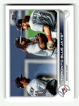 2022 Topps Base Set #109 Toronto Blue Jays