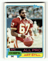 1981 Topps Base Set #310 Art Still