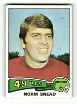 1975 Topps Base Set #275 Norm Snead