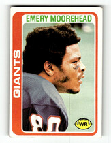 1978 Topps Base Set #228 Emery Moorehead