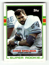 1989 Topps Base Set #361 Chris Spielman SR