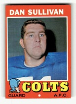 1971 Topps Base Set #108 Dan Sullivan