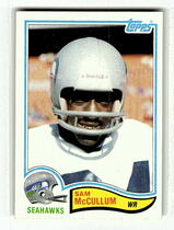 1982 Topps Base Set #251 Sam McCullum
