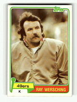 1981 Topps Base Set #36 Ray Wersching