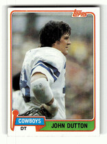 1981 Topps Base Set #249 John Dutton