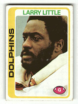 1978 Topps Base Set #322 Larry Little
