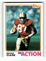 1982 Topps Base Set #479 Dwight Clark
