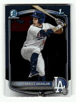 2025 Bowman Chrome Draft #BDC-96 Charles Davalan