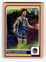 2023 Panini NBA Hoops Haunted Hoops Orange #68 Trayce Jackson-Davis