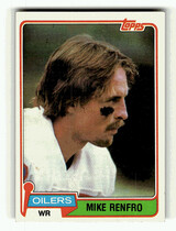 1981 Topps Base Set #58 Mike Renfro