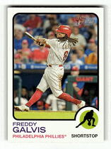 2022 Topps Heritage #302 Freddy Galvis