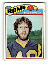 1977 Topps Base Set #406 Bill Simpson