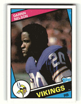 1984 Topps Base Set #295 Darrin Nelson