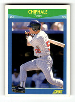 1990 Score Rising Stars #98 Chip Hale
