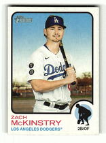 2022 Topps Heritage #222 Zach Mckinstry