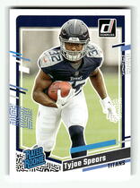 2023 Donruss Base Set #396 Tyjae Spears