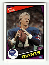 1984 Topps Base Set #320 Phil Simms