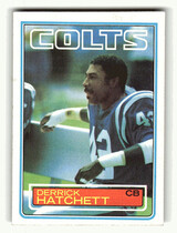 1983 Topps Base Set #213 Derrick Hatchett