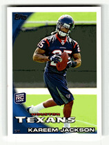 2010 Topps Base Set #2 Kareem Jackson