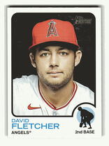 2022 Topps Heritage #247 David Fletcher
