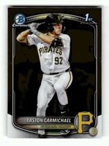 2025 Bowman Chrome Draft #BDC-50 Easton Carmichael