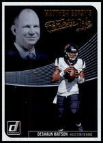 2018 Donruss Matthew Berrys Fantasy Life #4 Deshaun Watson