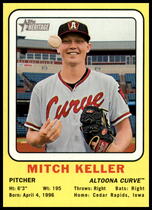 2018 Topps Heritage Minor League 1969 Collector Cards #69CC-MK Mitch Keller
