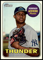 2018 Topps Heritage Minor League Glossy #7 Domingo Acevedo