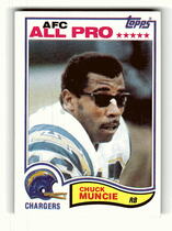 1982 Topps Base Set #236 Chuck Muncie