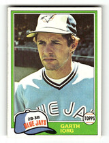 1981 Topps Base Set #444 Garth Iorg