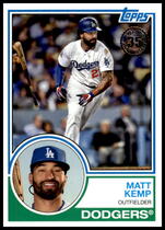2018 Topps Update 1983 Topps 35th #83-39 Matt Kemp