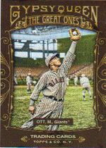 2011 Topps Gypsy Queen Great Ones #GO14 Mel Ott