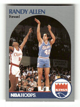 1990 NBA Hoops Hoops #254 Randy Allen