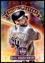 2018 Panini Diamond Kings Gallery of Stars #GS7 Paul Goldschmidt