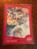 2018 Panini Diamond Kings Framed Red #63 Kris Bryant