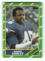 1986 Topps Base Set #211 Kenny Easley