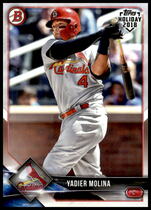 2018 Bowman Holiday #TH-YM Yadier Molina