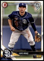 2018 Bowman Holiday #TH-LU Luis Urias