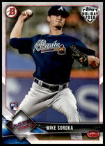 2018 Bowman Holiday #TH-MS Mike Soroka