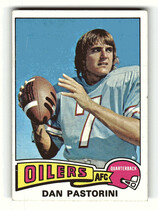 1975 Topps Base Set #50 Dan Pastorini